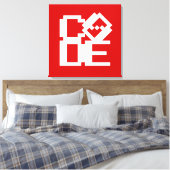 CODE CANVAS AFDRUK (Insitu (Slaapkamer))