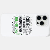"Code Change Empower Future Case | Tech Revolutie (Achterkant (horizontaal))