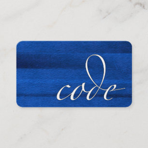 Code: Code Monkey, Programmeur Visitekaartje