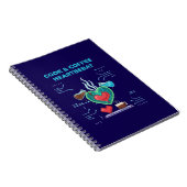 Code & Coffee Hartslag | Grappige Geek Programmeur Notitieboek (Rechterzijde)