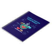 Code & Coffee Hartslag | Grappige Geek Programmeur Notitieboek (Linkerzijde)