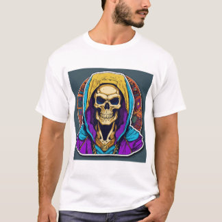 "Code Creations: Portret van een Ontwikkelaar Gedr T-shirt