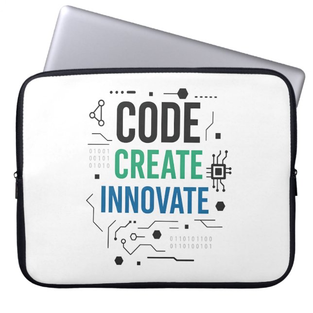 Code Creëer Innovate Sleeve | technische protector (Voorkant)