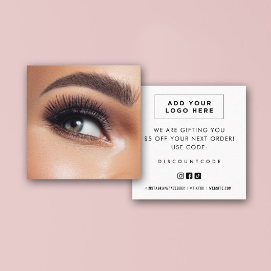 Code de coupon de marque professionnelle | Carte d