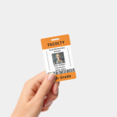 Code de l'enseignant de l'école Badge Modèle W/ Co (Manuel / portable)