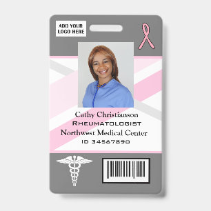 Code de numérisation du badge de nom de médecin ou