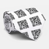 Code de QR - cravate (Roulé)