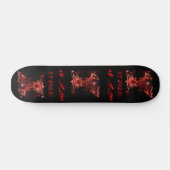Code de skateboard AVrelic Phoenix rouge (Horz)