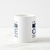 Code de travail café Mug (Centre)