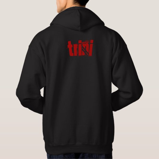 Code de zone Trini Sweat - shirt à capuche 868 (Dos)