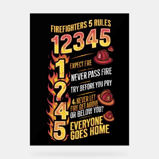 Code des pompiers : Règles de bravoure (Recto)