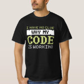 Code die T-shirt werkt (Voorkant)