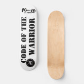 CODE DU WARRIOR Skateboard (Recto)