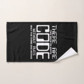 Code Écriture Programmer sans bogues (Serviette à main)