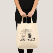 Code Freeze Bag Tote Bag (Voorkant (product))