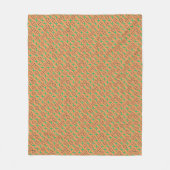 CODE groen Fleece Deken (Voorkant)