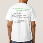 Code Groene T-Shirt (Achterkant)