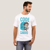 Code Is My Cardio T-shirt (Voorkant volledig)
