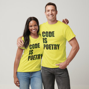 Code is poëzie t-shirt