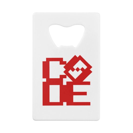 CODE KREDIETKAART FLESSENOPENER (Achterkant)