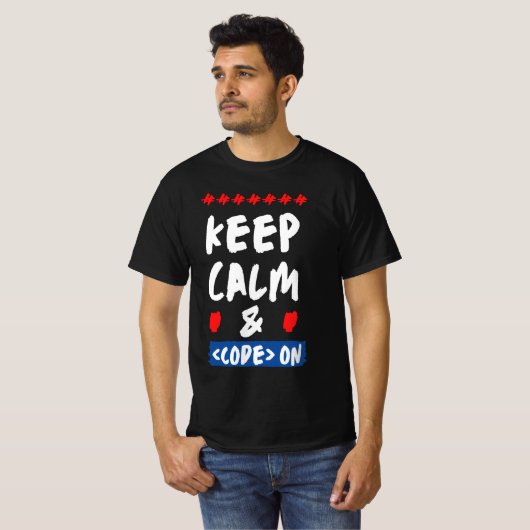 Code Master: kracht in je handen!!! T-Shirt (Voorkant volledig)