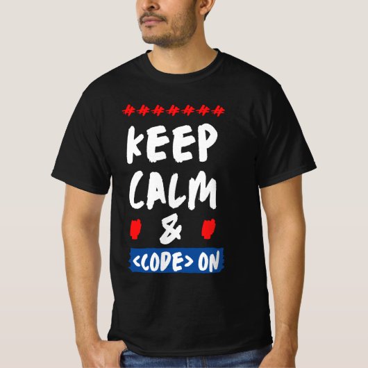Code Master: kracht in je handen!!! T-Shirt (Voorkant)