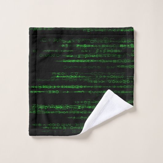 Code matrice (Gant de toilette)