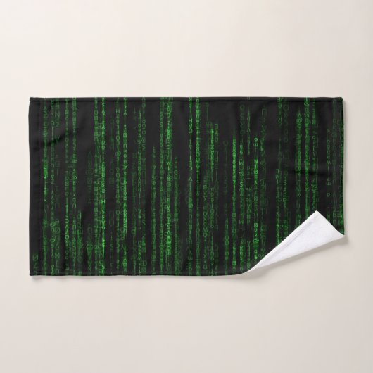 Code matrice (Serviette à main)