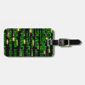 Code matrix bagagelabel (Voorkant horizontaal)