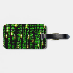 Code matrix bagagelabel