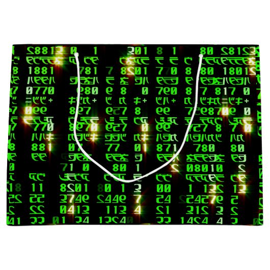 Code matrix groot cadeauzakje (Voorkant)