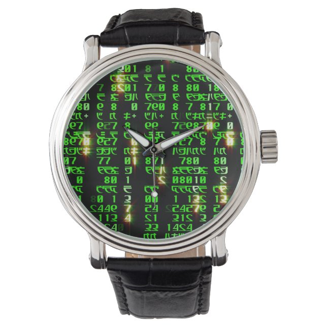 Code matrix horloge (Voorkant)