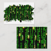 Code matrix informatiekaartje (Voorkant / Achterkant)