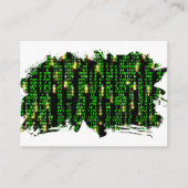 Code matrix informatiekaartje (Voorkant)