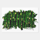 Code matrix inpakpapier vel (Voorkant)