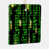 Code matrix keramisch ornament (Rechts)