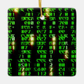 Code matrix keramisch ornament (Voorkant)