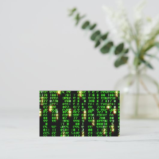 Code matrix kortingskaartje (Staand voorkant)