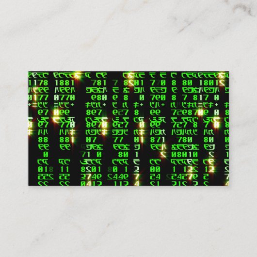 Code matrix kortingskaartje (Voorkant)