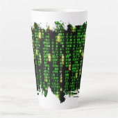 Code matrix latte mok (Voorkant)