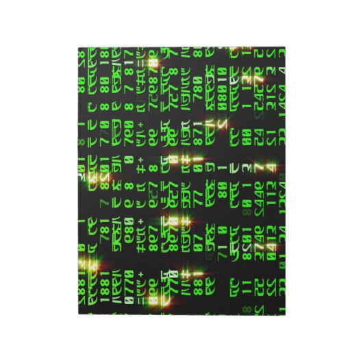 Code matrix notitieblok (Gedraaid)