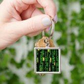 Code matrix sleutelhanger (Hand)