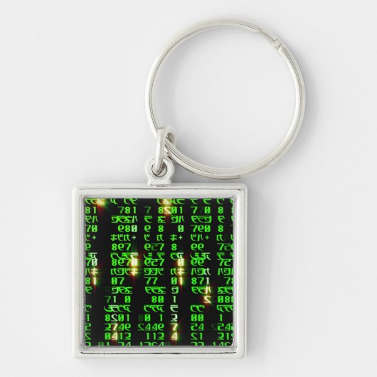 Code matrix sleutelhanger (Voorkant)