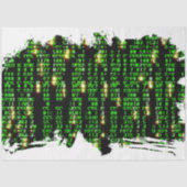 Code matrix tissuepapier (Voorkant)