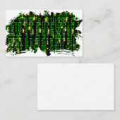 Code matrix visitekaartje (Voorkant / Achterkant)