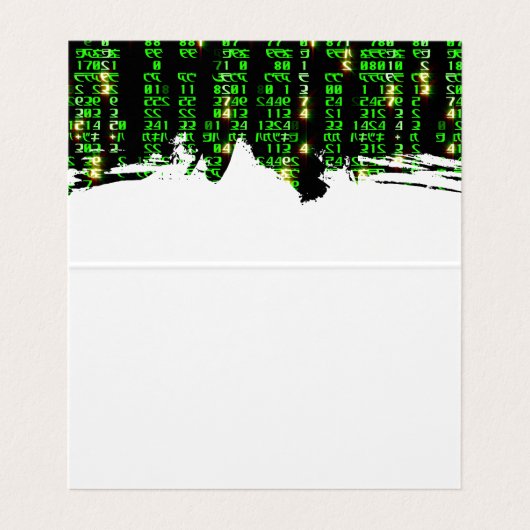 Code matrix visitekaartjes (Binnenkant ongevouwen)
