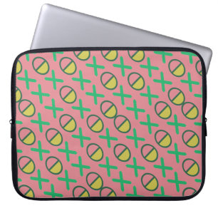 CODE-microgele giraal Laptop Sleeve