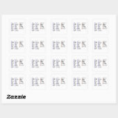Code Morse ou Sticker CW (Feuille)