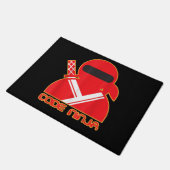 Code Ninja Computer Coding Engineer Funny Lovers Deurmat (Schuin)