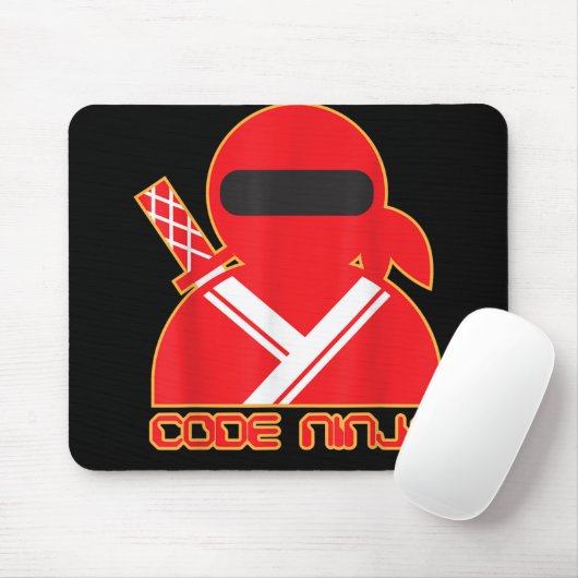 Code Ninja Computer Coding Engineer Funny Lovers Muismat (Met muis)